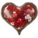 Jelly Heart - Princess Bouquet Brown 14" Foil