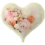 Jelly Heart - Princess Bouquet Ivory 14" Foil