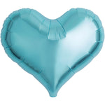 Jelly Heart - Metallic Light Blue 14" Foil