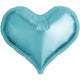 Jelly Heart - Metallic Light Blue 14" Foil