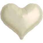 Jelly Heart - Metallic Ivory 14" Foil