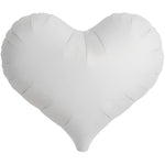 Jelly Heart - White 14" Foil