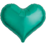 Jelly Heart - Metallic Green 14" Foil