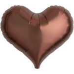 Jelly Heart - Metallic Brown 14" Foil