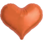 Jelly Heart - Metallic Orange 14" Foil