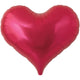 Jelly Heart - Metallic Red 25" Foil