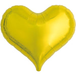 Jelly Heart - Metallic Gold 25" Foil