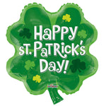 Saint Patrick's Shamrock Shape 18" Foil