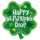 Saint Patrick's Shamrock Shape 18" Foil