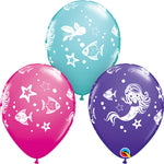 Merry Mermaid & Friends 11″ Latex Balloons (50 count)
