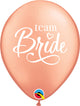 Team Bride 11″ Latex Balloons (50 count)