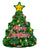 Merry Christmas Tree (requires heat-sealing) 14″ Balloon