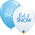Let It Snow 11″ Latex Balloons (50 count)