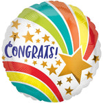 Congrats Shooting 18" Party Decoration
