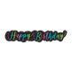 Happy Birthday Neon Script Banner