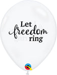 Simply Let Freedom Ring 11″ Latex Balloons (50 count)
