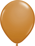 Mocha Brown 11″ Latex Balloons (25 count)