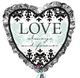 Always and Forever Heart 28" Balloon