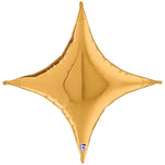 Starpoint Gold  27"  Foil Balloon