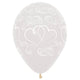 Crossed Hearts 50 Count 11″ Latex Balloons (50 count)