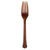 Chocolate Brown Forks (20 count)