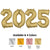 2025 - Anagram Numbers Kit (air-fill Only) Silver 16″ Balloons