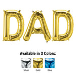 Dad - Northstar Letters Kit (Air-Fill Only) 16" Foil