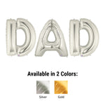 Dad - Megaloon Letters Kit 40" Foil