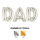 Dad - Megaloon Letters Kit 40" Foil