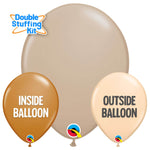Winter Wheat - Double-stuffing Kit 11″ Latex Balloons (100 count)