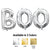 Boo - Anagram Letters Kit (air-fill Only) Silver 16″ Balloons