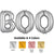 Boo - Anagram Letters Kit Rose Gold 34″ Balloons