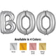 Boo - Anagram Letters Kit Rose Gold 34″ Balloons
