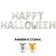 Happy Halloween - Megaloon Letters Kit Gold 40″ Balloons