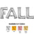 Fall - Anagram Letters Kit Silver 34″ Balloons