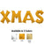 Xmas - Anagram Letters Kit (air-fill Only) Gold 16″ Balloons