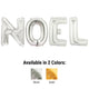 Noel - Megaloon Letters Kit Silver 40″ Balloons