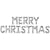 Merry Christmas - Northstar Letters Kit (Air-Fill Only) 16" Foil