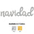 Navidad - Betallic Script Letters Kit (air-fill Only) Gold