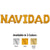 Navidad - Anagram Letters Kit White Gold 34″ Balloons