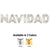 Navidad - Megaloon Letters Kit Silver 40″ Balloons