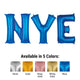 NYE - Anagram Letters Kit Rose Gold 34″ Balloons