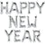 Happy New Year - Northstar Letters Kit (Air-Fill Only) 16" Foil Balloon