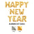 Happy New Year - Megaloon Letters Kit Silver 40″ Balloons