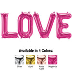 Love - Northstar Letters Kit (Air-Fill Only) 16" Foil