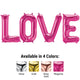 Love - Northstar Letters Kit (Air-Fill Only) 16" Foil
