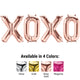 Xoxo - Northstar Letters Kit (air-fill Only) Magenta 16″ Balloons
