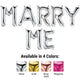 Marry Me - Northstar Letters Kit (Air-Fill Only) 16" Foil