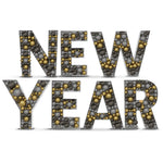 39" New Year - Mosaic Frame Letter Kit