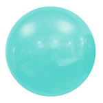 Mirror Matte Balloon - Pastel Blue - FLAT 16" Foil Balloon